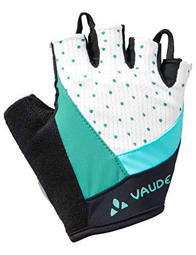 VAUDE Advanced Gloves II 413779840600 - Guantes de Ciclismo para Mujer (Dedos Cortos