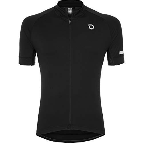 Briko Classic Side Jersey Maillot Ciclismo Hombre, New Black, M