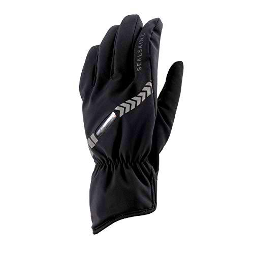 Guantes SEALSKINZ Impermeable LED Cycle Negro T.M