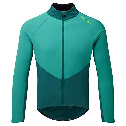 Altura Endurance - Camiseta térmica de ciclismo de manga larga resistente al viento para hombre