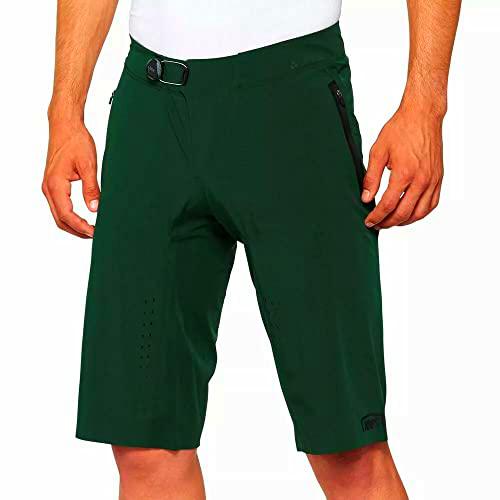 100% MTB WEAR CELIUM Shorts Green-32 Pantalón Corto