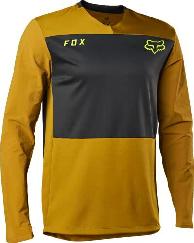 Fox Racing Camiseta Defend Off Road Jersey, Caqui Oscuro