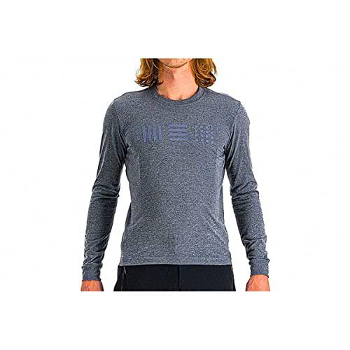 Sportful GIARA tee LS T-Shirt, Galaxy Blue, XL para Hombre