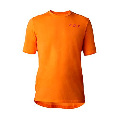 Fox Racing Camiseta Ranger Drirelease SS Jersey, Race-Day GLO Orange