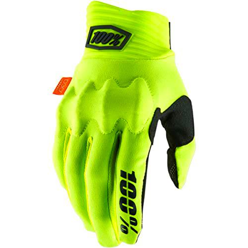 100% GUANTES Cognito D3o Gloves Fluo M Guantes, Unisex Adulto