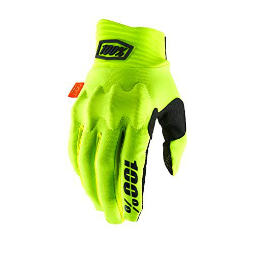 100% GUANTES Cognito D3O Gloves Fluo L Guantes, Adultos Unisex