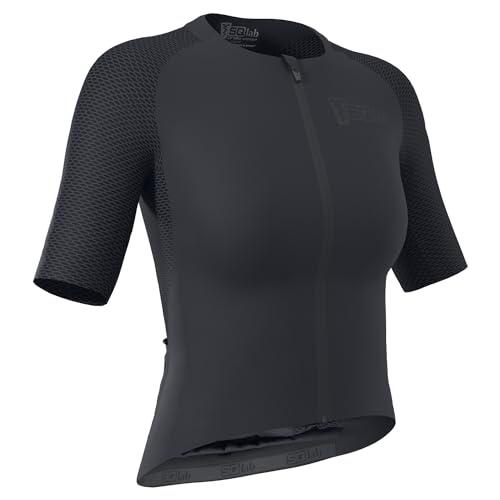 SQlab Sq-Jersey One12 Mujer Camiseta de Ciclismo, Negro