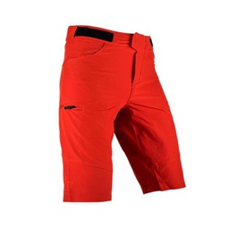 Leatt Pantalones Cortos MTB Trail 3.0, Lava, 52W para Hombre
