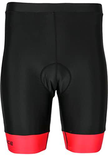 ENDURANCE Manhatten Pantalones Cortos, 1001 Black, Large para Hombre