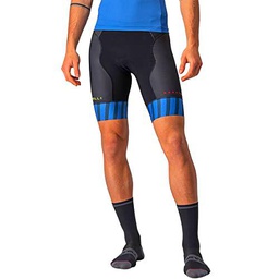 CASTELLI Free Tri 2 Short Shorts, Cobalt Blue/Electic Lime, S Men's