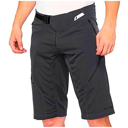 100 Percent AIRMATIC Shorts CHARCOAL-36 Pantalones Cortos