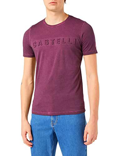 CASTELLI - Camiseta de Manga Corta para Hombre, Hombre