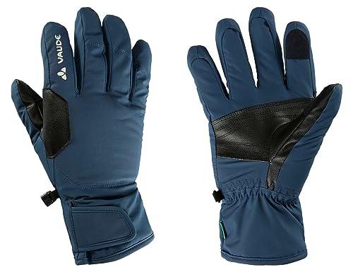 VAUDE Roga Gloves III Guantes, Dark Sea, 6 Unisex-Adult