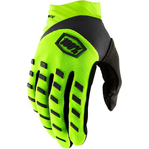 100% Unisex Handschuhe Airmatic, Fluo Yellow - Neongelb