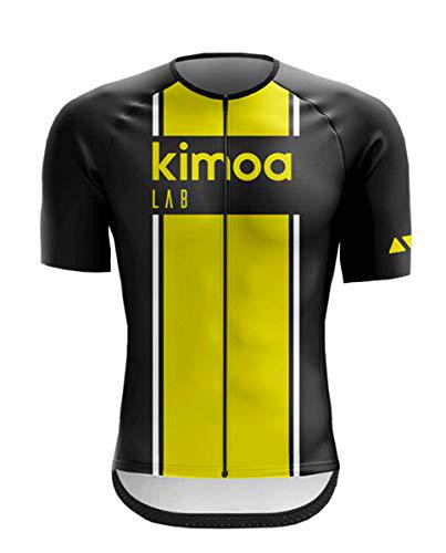 Kimoa - Maillot Ciclismo, Adultos Unisex, Bicolor, Estandár