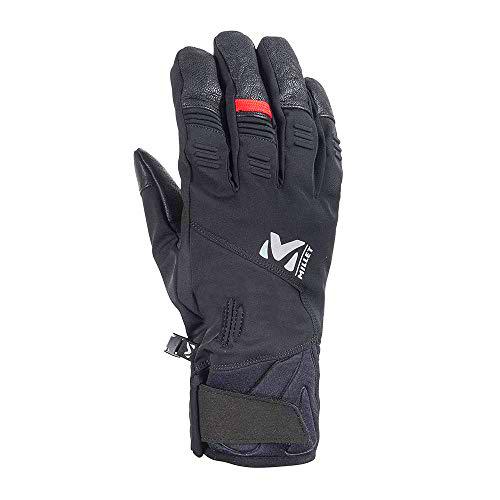 MILLET M White Pro Cold Weather Gloves, Mens, Black-Noir, XS