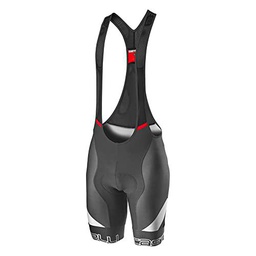 CASTELLI Competizione Kit Bibshort - Pantalones Cortos para Hombre Gris Oscuro y Gris Plateado XL