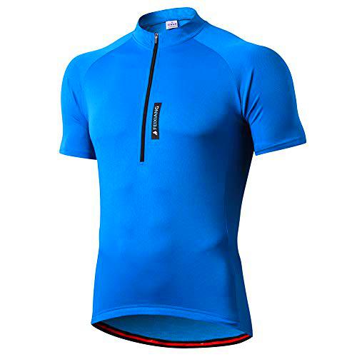 feiXIANG Maillot Ciclismo Hombre,Camiseta Manga Corta Bicicleta Verano de Ciclistas Cycling