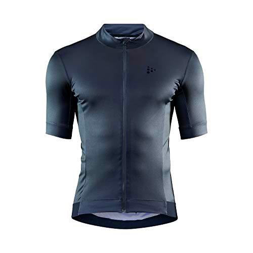 Craft Essence Jersey | Maillot de Ciclismo para Hombre de Manga Corta | Maillot de Ciclismo para Bicicleta de Carretera y Bicicleta de montaña (Talla XS-3XL)