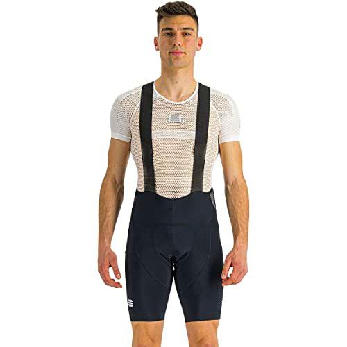 Sportful Classic Bibshort Pantalón Corto de, Negro, M Hombre