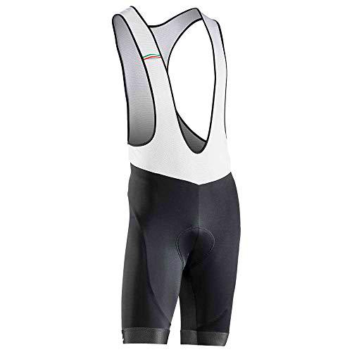 Northwave Origin Bibshort Pantalones Cortos, Negro/Blanco 21
