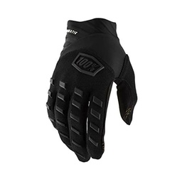 100% Guantes AIRMATIC 22, Sport, Negro/Gris (Multicolor), l