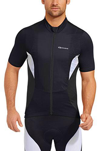 Gonso Linus - Maillot de Ciclismo para Hombre, Color Negro, Talla L