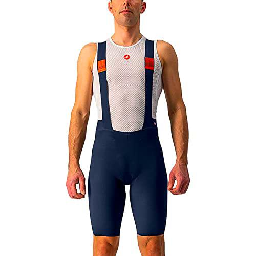 castelli Premio Black Bibshort Pantalones Cortos, Adultos Unisex