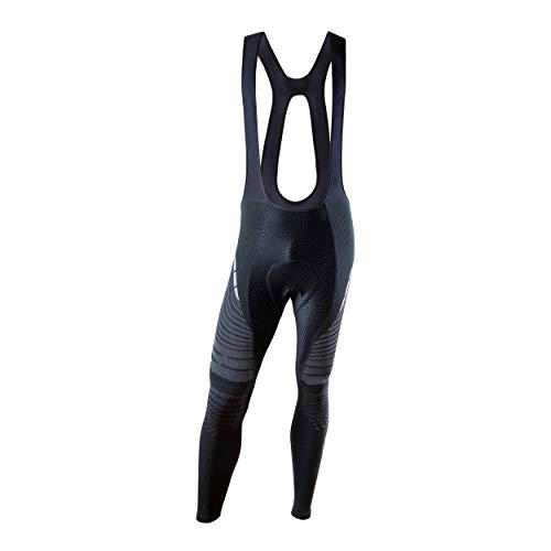 UYN - Pantalón de Ciclismo para Hombre, Talla S, Color Negro y Perla