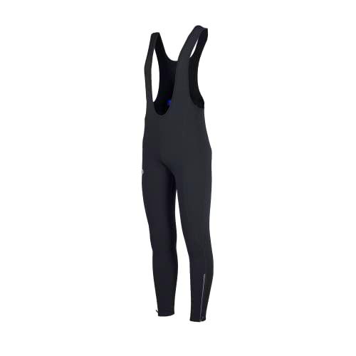 Rogelli Radsport Trägerhose Lang Perano, Lámina Para Lijadora Hombre, Negro, 3XL