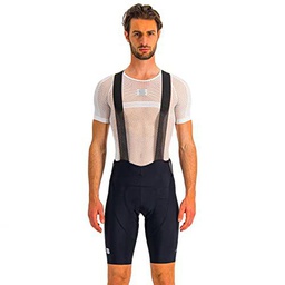 Sportful Classic Bibshort Pantalón Corto de, Negro/Bronce, M Hombre