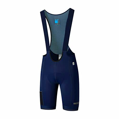 SHIMANO Evolve Bib Shorts Mallas, Adultos Unisex, Multicolor (Multicolor)