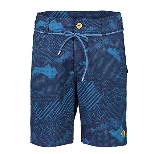 Maloja MartinM Pantalones Cortos, Hombre, Azul (Mountain Lake), M