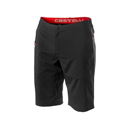 CASTELLI Milano Short Pantalones Cortos, Negro, 3XL Hombre