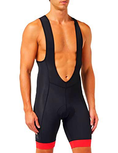 Spiuk Culote Corto C/T Anatomic Hombre Negro/Rojo T. S, Talla S