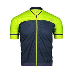 CMP Bike T-Shirt Bicolor Fullzip 30C7907 Camiseta, Hombre, Cosmo, 48
