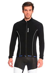 Santini 365 - Maillot, Talla UK: 3X-L, Color Negro