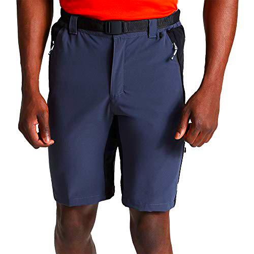 Regatta Disport II Pantalones Cortos, Hombre, Ebony Grey/Black, 42