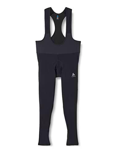 Odlo CERAMIWARM - Mallas de Ciclismo para Hombre, Color Negro