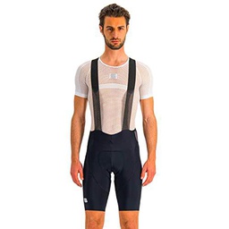 Sportful Classic Bibshort Pantalón Corto de, Negro/Ash Grey, XXL Hombre