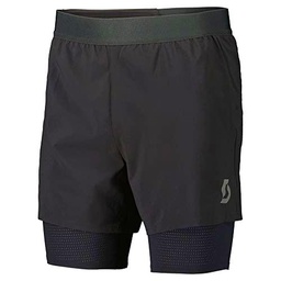 Scott Pantalon Corto Hybrid MS Endurance Tech Color Black Talla XL para Hombre