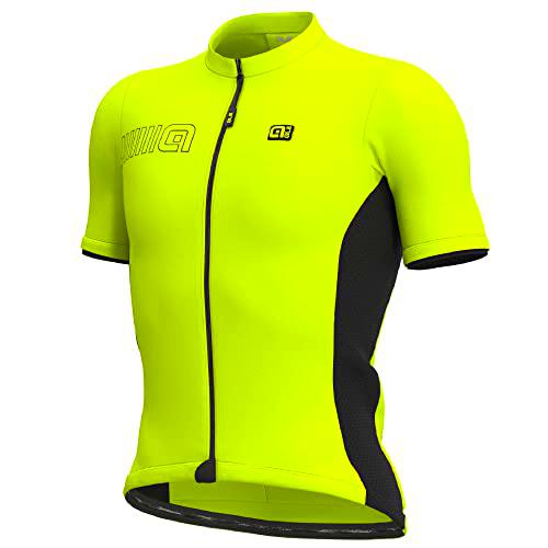 Alé Cycling Bloque de Color sólido Jersey de Manga Corta