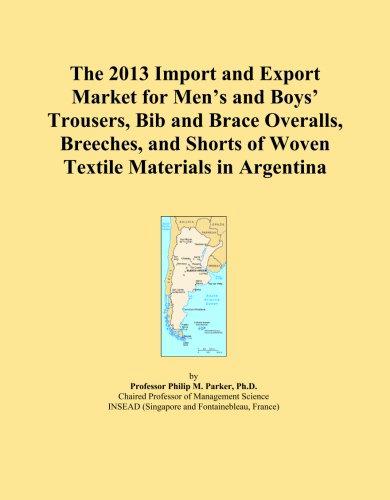 The 2013 Import and Export Market for Men's and Boys' Trousers