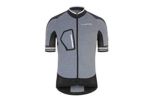 46748VAR - Maillot Bicicleta Ultra Color Negro/Gris Talla M