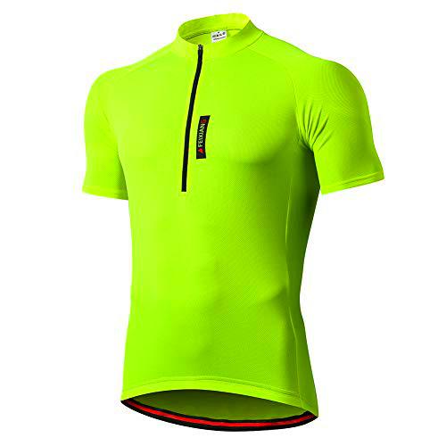 feiXIANG Maillot Ciclismo Hombre,Camiseta Manga Corta Bicicleta Verano de Ciclistas Cycling
