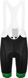 Velovista Bibshort Men Pantalones Cortos, Verde, XX-Large para Hombre