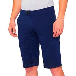 100% MTB WEAR RIDECAMP Shorts Navy-32 Pantalón Corto