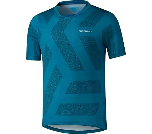 SHIMANO Myoko S.S. Jersey Maillot, Adultos Unisex, Multicolor (Multicolor)