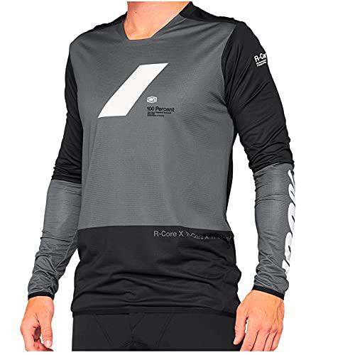 100% MTB WEAR R-Core X Jersey Charcoal/Black, Multicolor