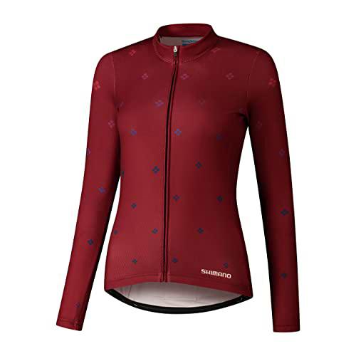 SHIMANO Maillot Marca Modelo W's Kaede Printed L.S. Jersey